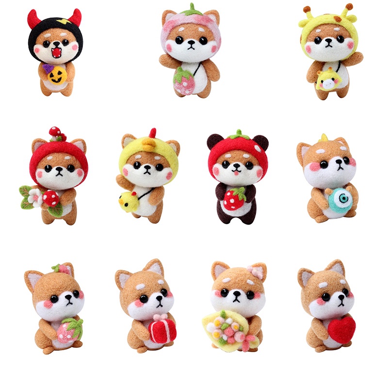 Thú Nhồi Bông Bằng Len Dùng Làm Đồ Thủ Công Diy