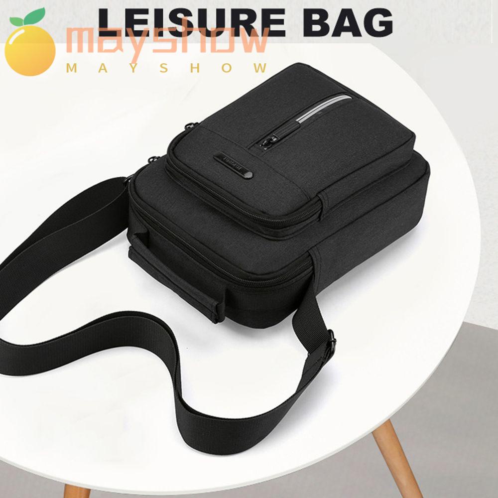 Túi Đeo Chéo Ngực Cỡ Lớn Bằng Nylon Thiết Kế Đơn Giản