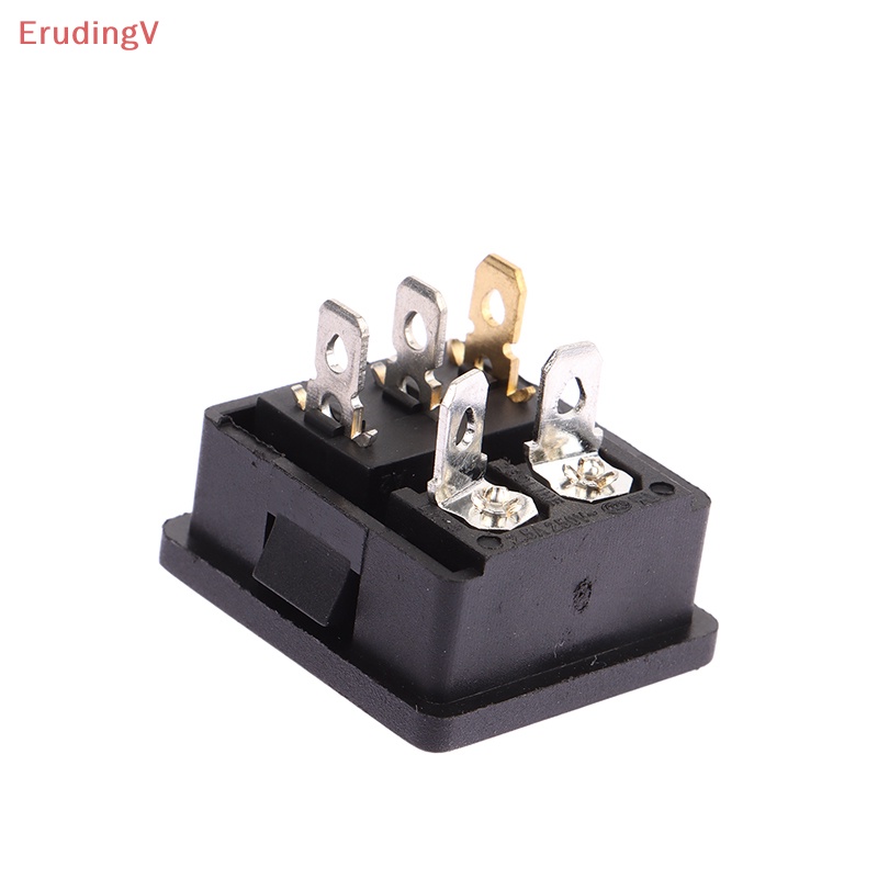 Phích Cắm Cầu Chì Nguồn AC 250V Có Công Tắc