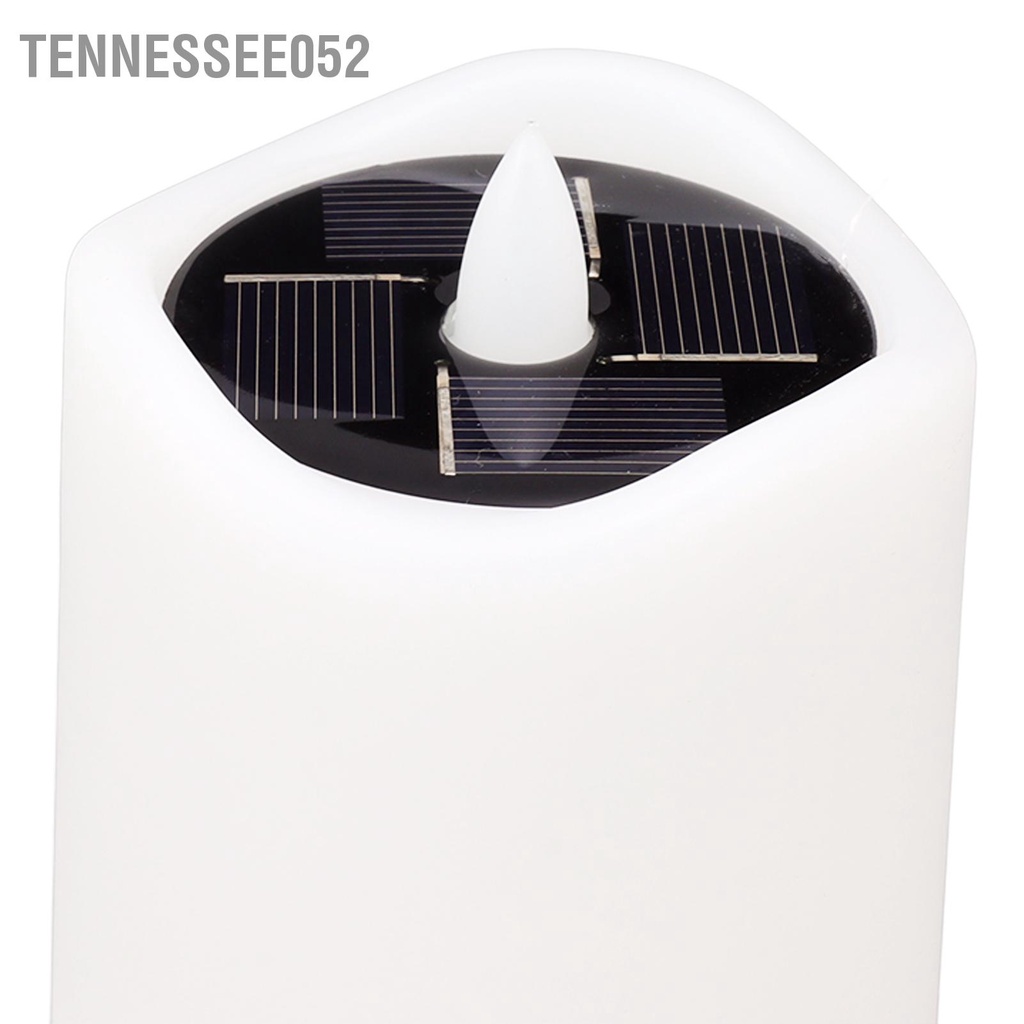 Tennessee052 4 Đèn LED Năng Lượng Mặt Trời Nến Vàng Nhấp Nháy Trà Sân Trang Trí Cho Lễ Hội Tiệc Cưới Nhà