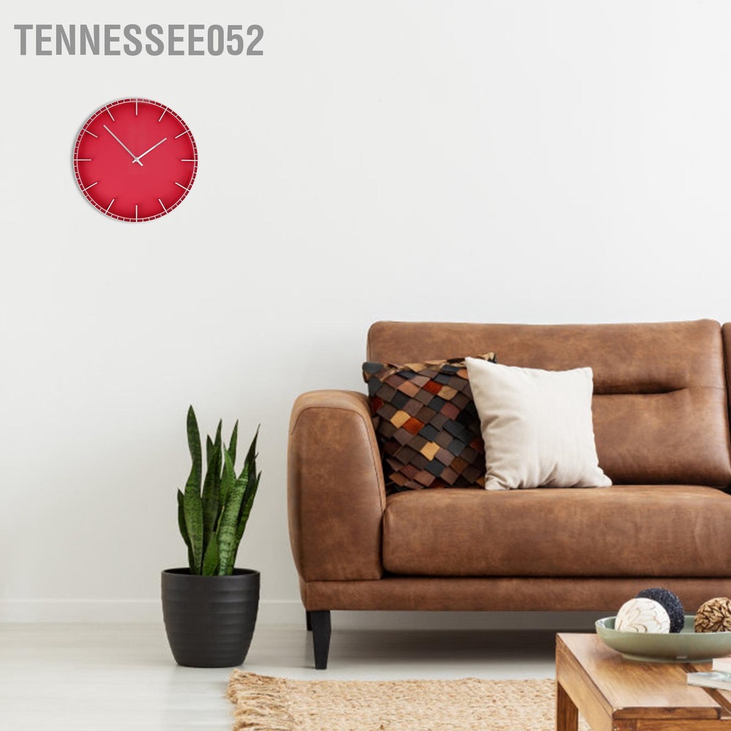 Tennessee052 Đồng Hồ Treo Tường Im Lặng Ngăn Tiếng Tích Tắc Dễ Đọc Hình Tròn Hiện Đại Sáng Tạo Cho Phòng Ngủ Nhà Bếp Văn Tại