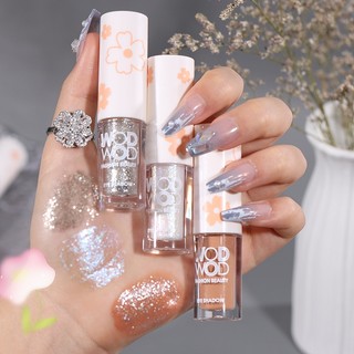 Phấn mắt dạng lỏng màu đơn lấp lánh trang điểm đường phố cho nữ