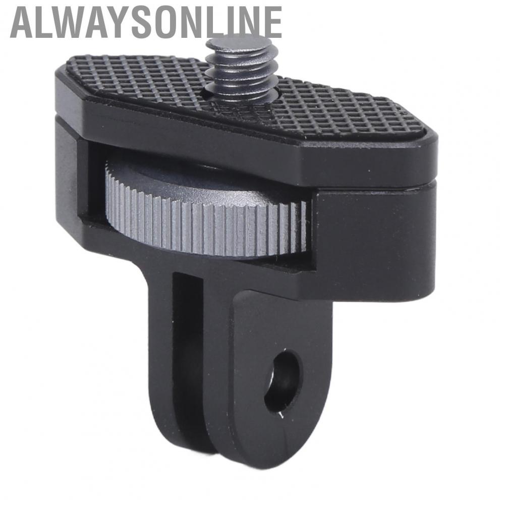 Alwaysonline Metal 1/4 Inch Screw Adapter  Durable Adjustable  Mount for One X2 X SLR