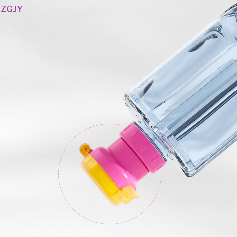 Bình Nước Silicone 2 Trong 1 Chống Bụi Bẩn Kèm Ống Hút Tiện Dụng Mới