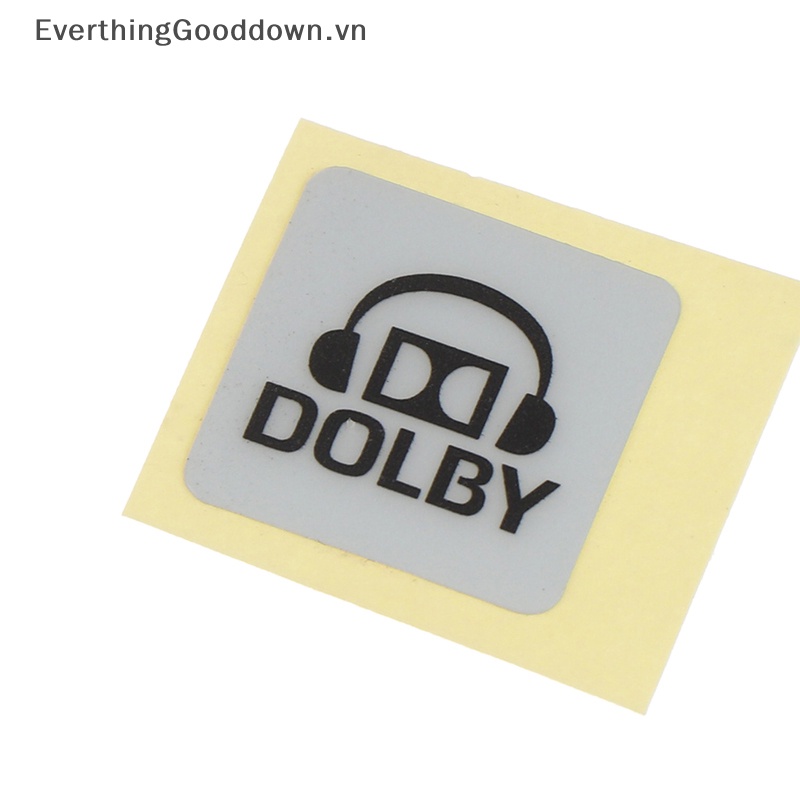 Sticker Dán Trang Trí Laptop Họa Tiết Chữ Dolby Độc Đáo DIY