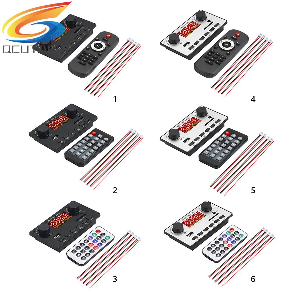 Bảng Mạch Khuếch Đại Âm Thanh MP3 12V 80W Kết Nối Bluetooth 5.0 2x40W