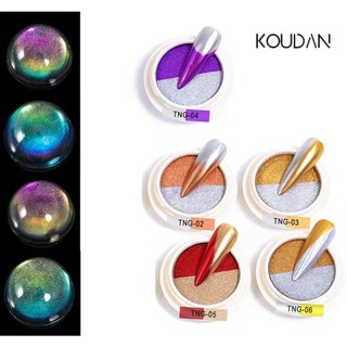 Nail Art Power Solid State Solid Color UV Gel Bán vĩnh viễn Sequins Keo Hộp KOUNDAN