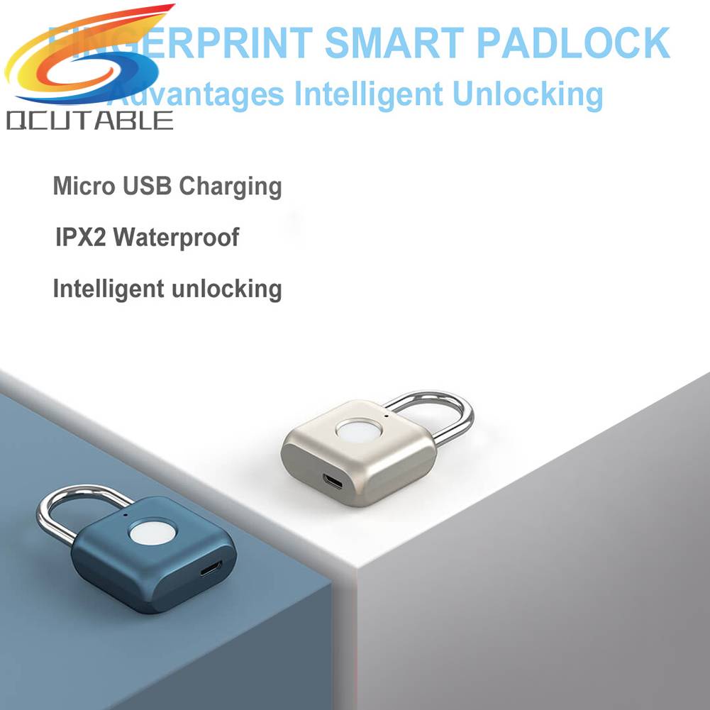 Ổ Khóa Cửa Vân Tay Thông Minh Sạc USB Không Cần Chìa Tiện Dụng