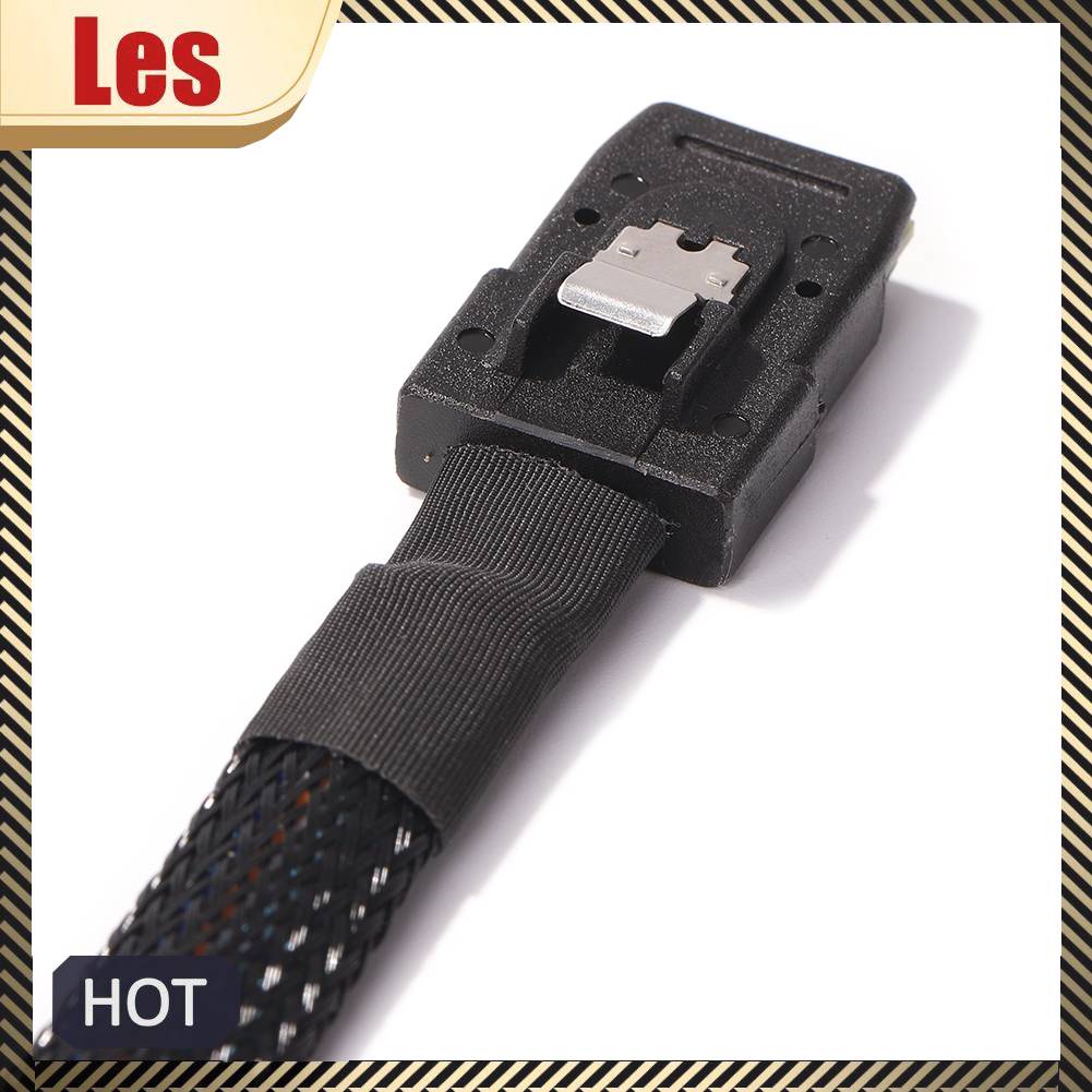 Cáp Dữ Liệu Ổ Cứng SAS SFF 8087 Sang SFF 8087 Server Dài 50cm - Màu Đen