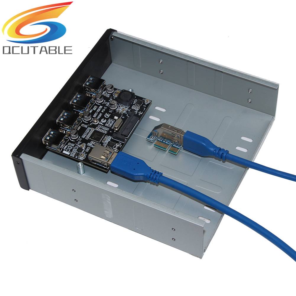 Thẻ Mở Rộng SSU FU3401 PCI-E Sang 4 Cổng USB 3.0 PCI Cho Máy Tính Bàn
