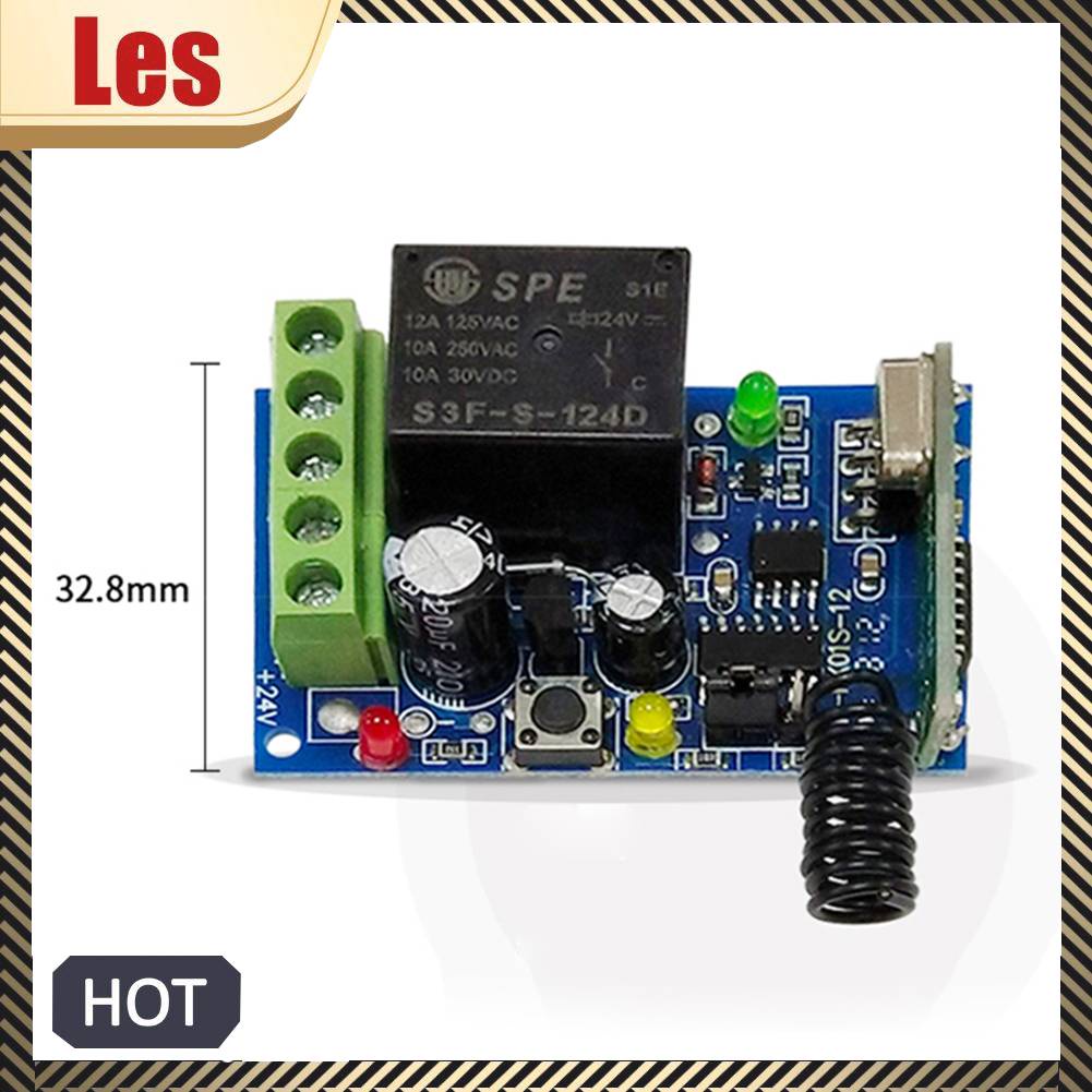 Điều Khiển Từ Xa Không Dây DC 12V 433MHz Cho Cổng Đèn