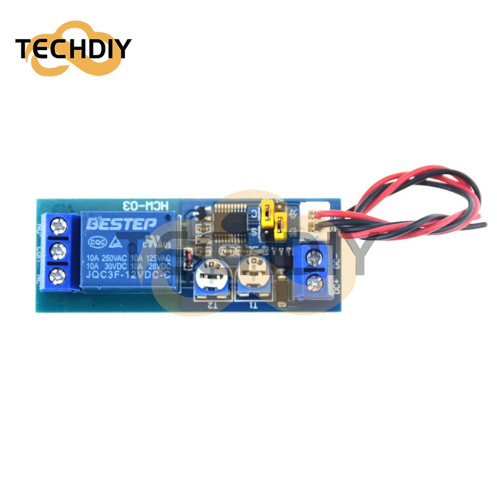 Rơ Le Thời Gian DC 5V 12V 24V 0-100 Phút