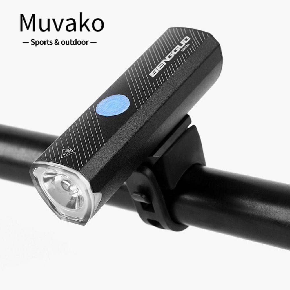 MUVAKO Đèn LED 300 / 500 Lumens 4 Chế Độ Kèm Sạc USB Tiện Dụng Cho Xe Đạp