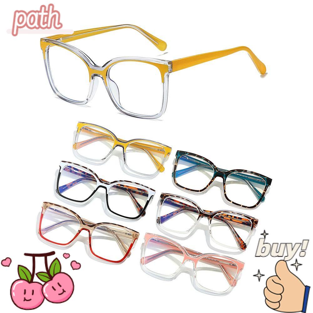 PATH Mắt Kính Không Gọng Chống Lóa Ánh Sáng Xanh &amp; Tia UV Thời Trang