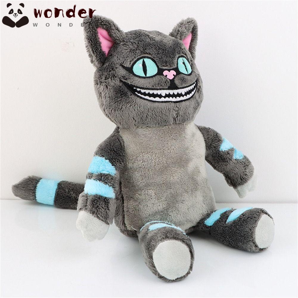 Thú Nhồi Bông Hình Mèo Cheshire Bằng Cotton PP Dễ Thương Làm Quà Tặng Cho Bé