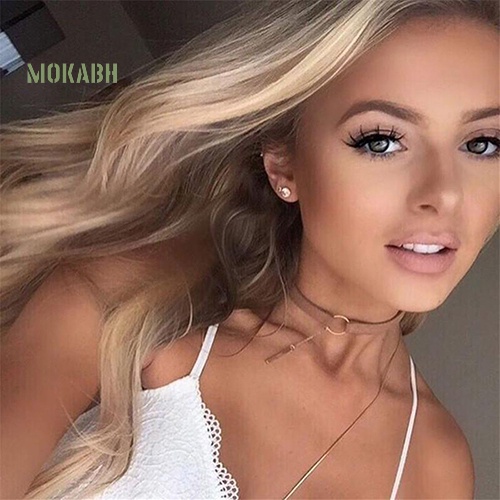 Vòng Cổ Choker Bằng Nhung Mặt Tròn Thời Trang Cho Nữ