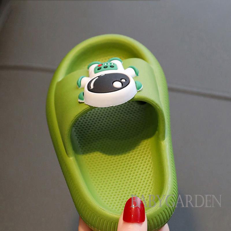 Dép Đi Trong Nhà Chống Trượt Mềm Mại Họa Tiết Phi Hành Gia Hoạt Hình Dành Cho Trẻ Em
