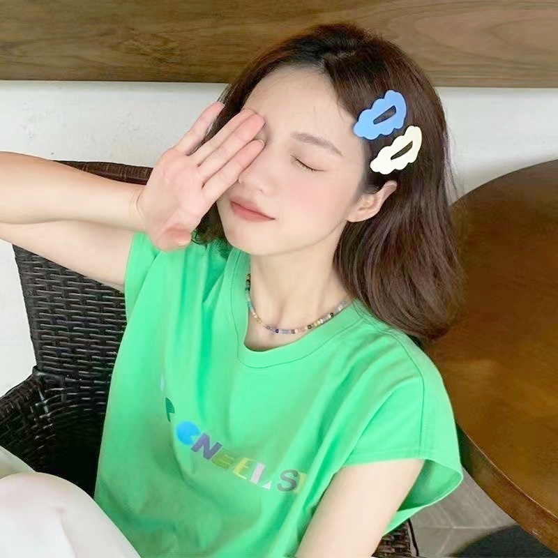 Kẹp Tóc BB Hình Đám Mây Hoạt Hình Nhiều Màu Dễ Thương Thời Trang