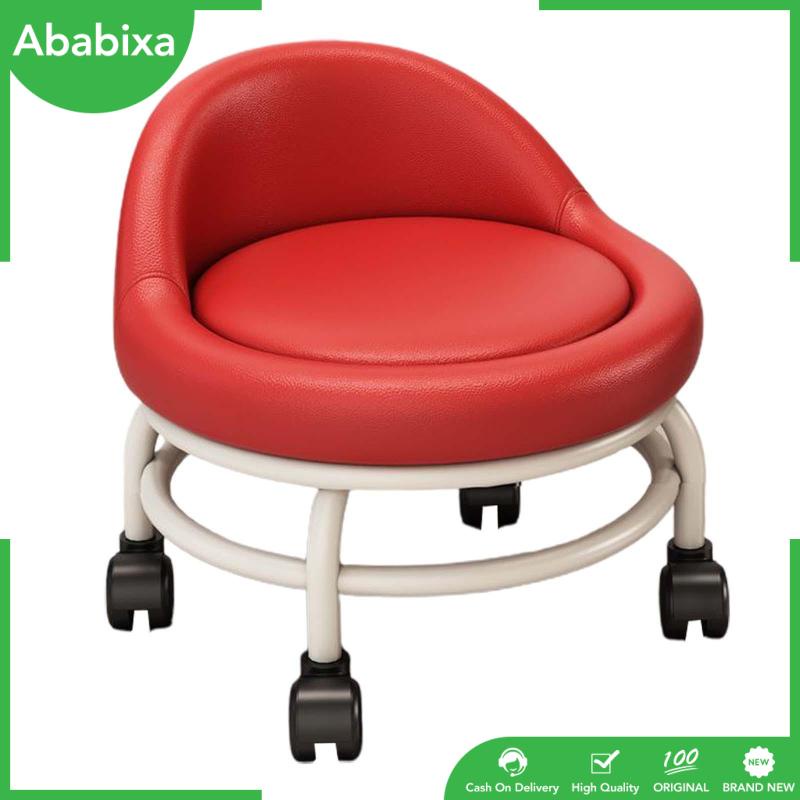[Ababixa] Ghế Lăn Làm Sạch Giày Trang Điểm Đa Năng Xoay 360 Độ Cho Nhà Bếp