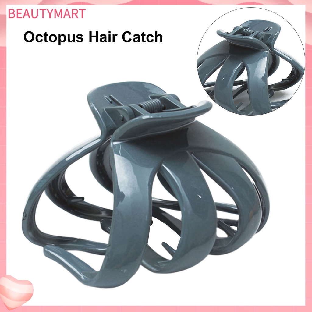 Kẹp Tóc Hình Bạch Tuộc Cỡ Lớn Linh Hoạt Siêu Nhẹ Chống Trượt Cho Nữ