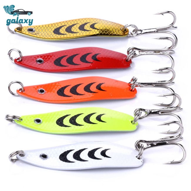 Galaxy Set 5 Mồi Câu Cá Giả 5cm / 6.8g Nhiều Màu Sắc