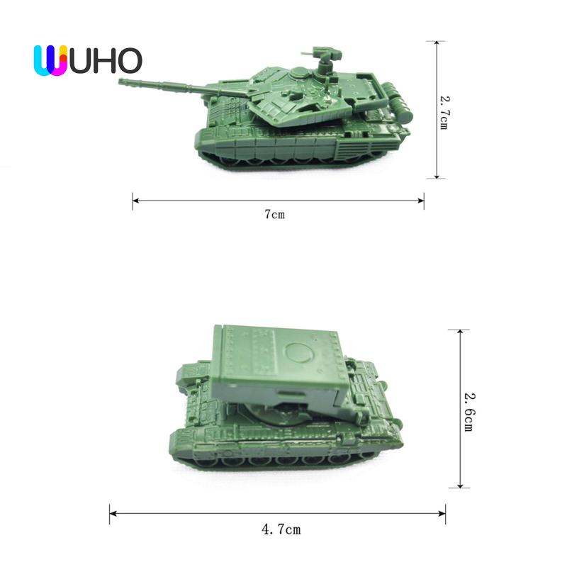 Set 4 Mô Hình Xe Tăng Tên Lửa Tỉ Lệ 1 / 144