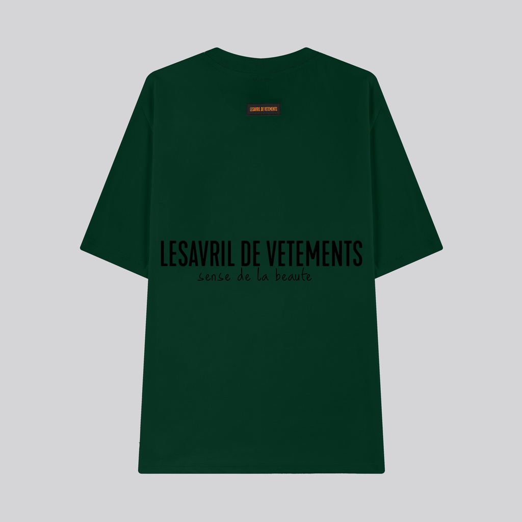 Áo thun Lesavril de Vetements SDLB - Dark Green