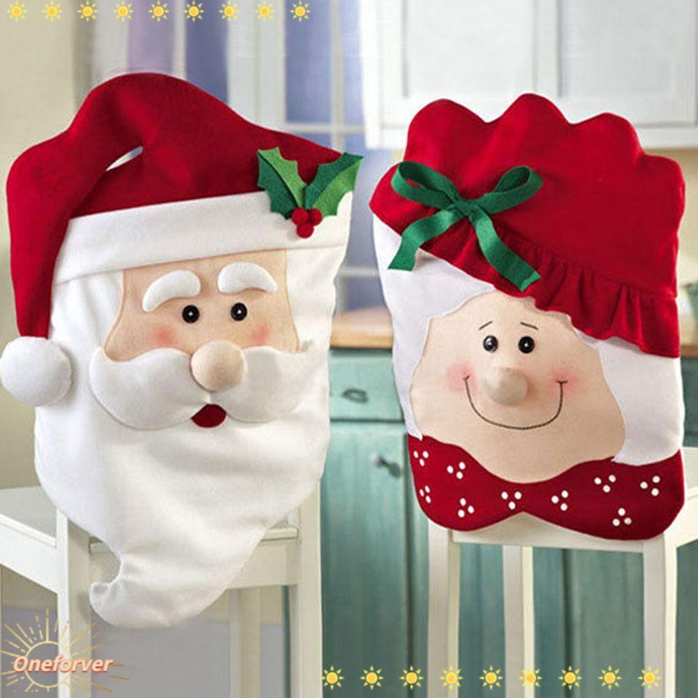 FOREVER Vỏ Bọc Ghế Trang Trí Giáng Sinh Chất Lượng Cao