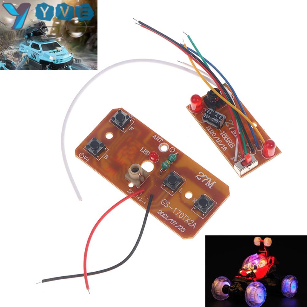 Set 2 Bảng Mạch Truyền Tín Hiệu RC 2CH 4CH 27Mhz Cho Xe Đồ Chơi