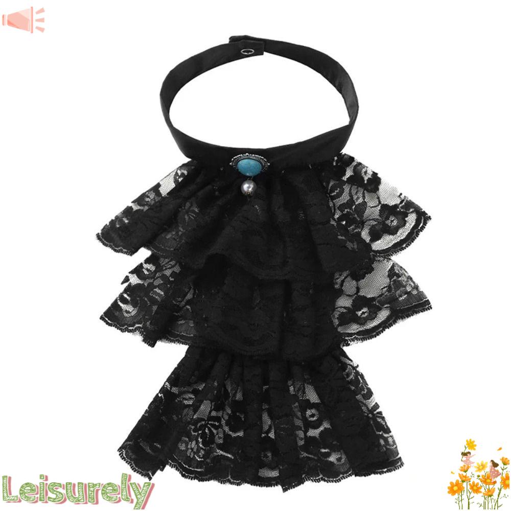 Cổ Áo Ren Nhún Bèo Giả Hóa Trang Dự Tiệc / Sân Khấu