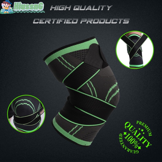 Đệm Bảo Vệ Đầu Gối Co Giãn Thoáng Khí Chống Trượt Tiện Dụng Khi Chơi Thể Thao