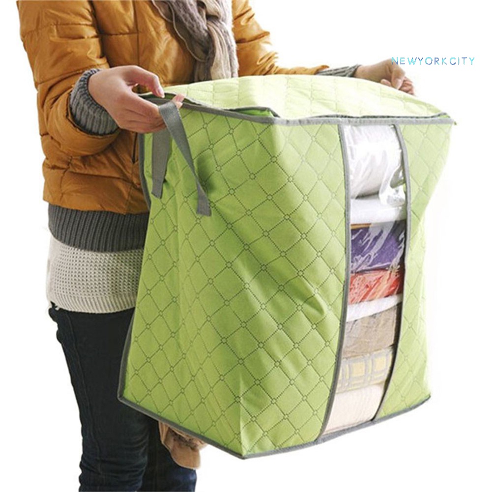 Túi Đựng Chăn Mền Chống Bụi Có Thể Gấp Gọn Tiện Lợi