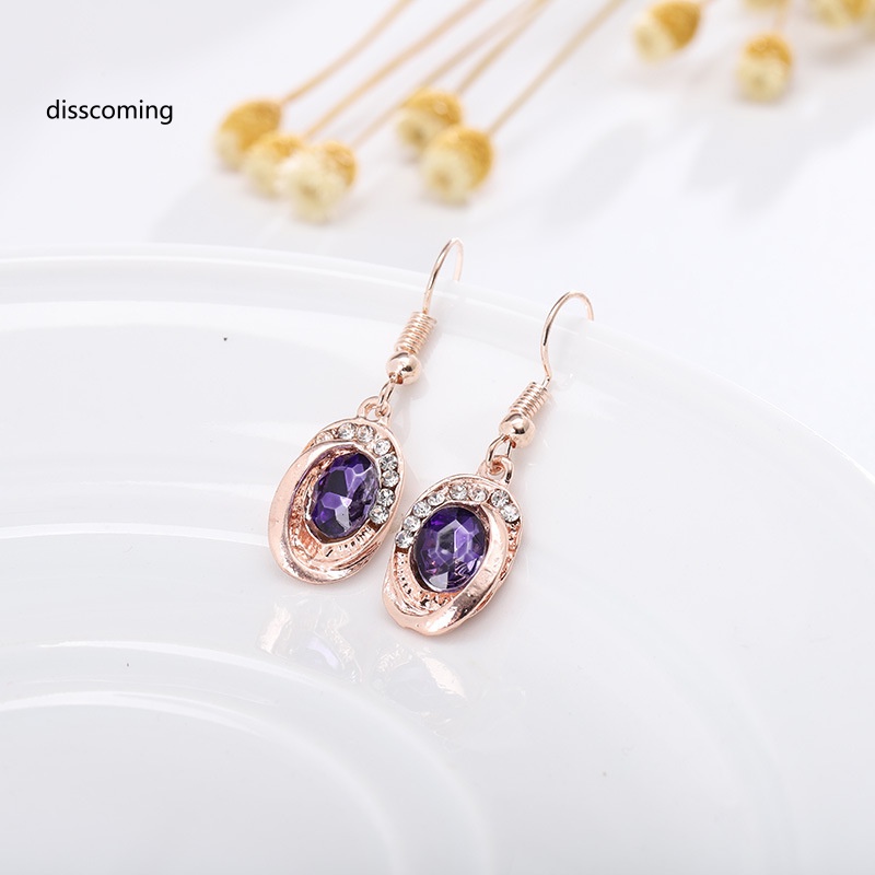 Áo Thun In Hình SL SL SL Thời Trang Năng Động| Bộ Vòng cổ + Bông Tai Hình oval Đính Đá Pha Lê Toàn Diện