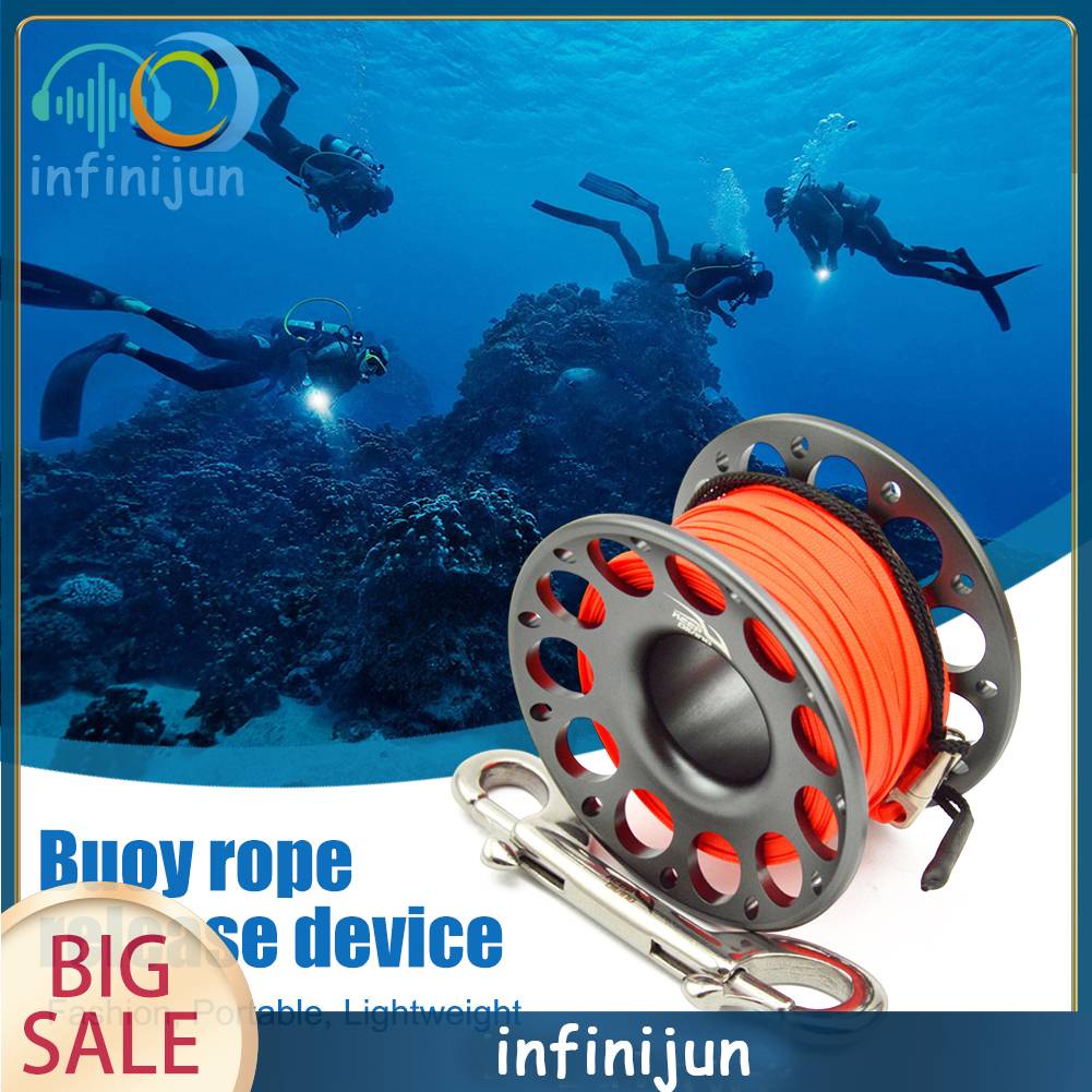 Cuộn Dây Lặn Hai Đầu Có Móc Siêu Bền Tiện Dụng