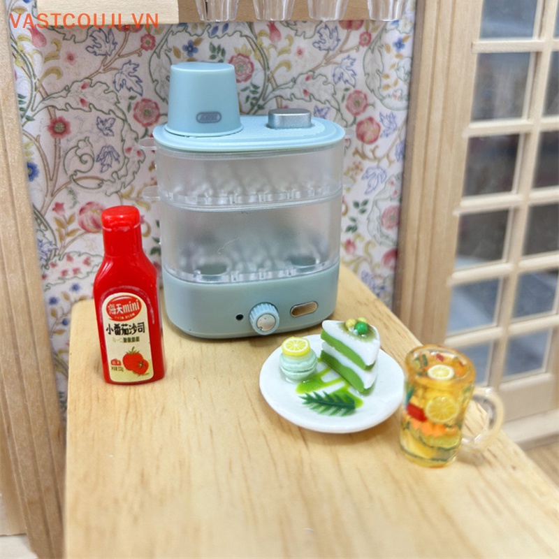 1 Mô Hình Máy Hấp Trang Trí Nhà Búp Bê Tỉ Lệ 1: 12