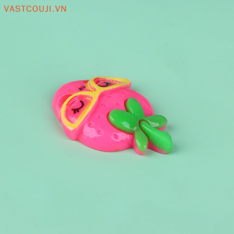 Bộ 10 Mô Hình Trái Cây Mini Bằng Nhựa Dùng Trang Trí Sổ Tay DIY