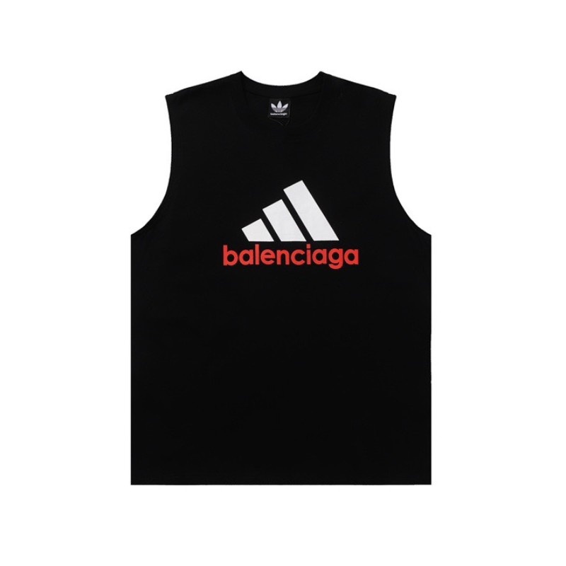 Adid &amp; joint Áo Sát Nách Dáng Rộng Thoải Mái Thoáng Khí Chất Lượng Cao In Họa Tiết Cho Nam Và Nữ