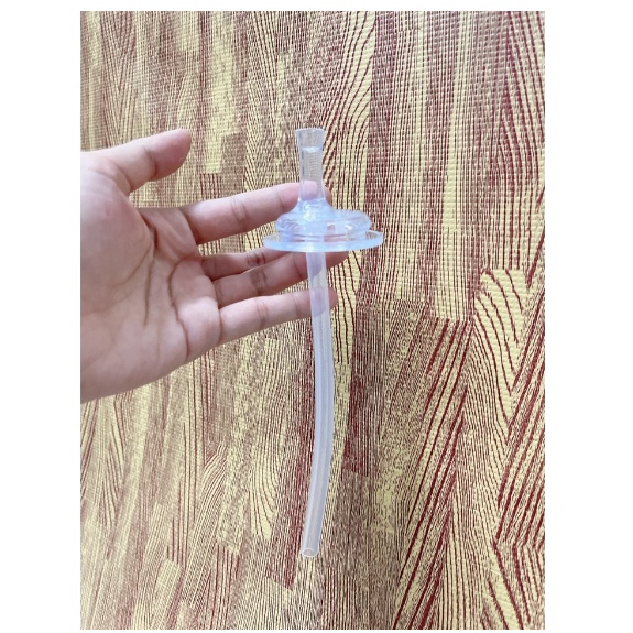 Ống hút thẳng cho bình sữa cổ rộng Moyuum, Grosmimi, Pigeon cho bé từ 6 tháng