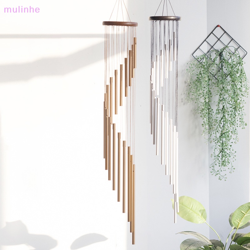Chuông Gió Kim Loại 12 Ống 3 Loại Trang Trí Phòng Khách / Phòng Ngủ / Quán Cà Phê / Cửa Hàng