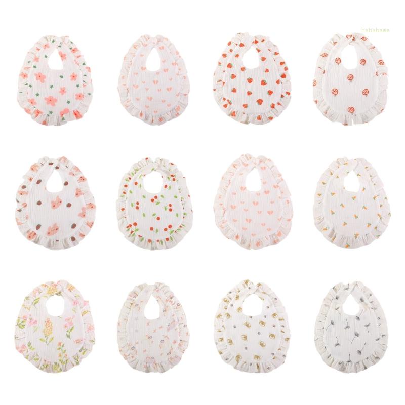 Yếm Ăn Chất Liệu Cotton Mềm Mại Dành Cho Bé Trai Và Bé Gái