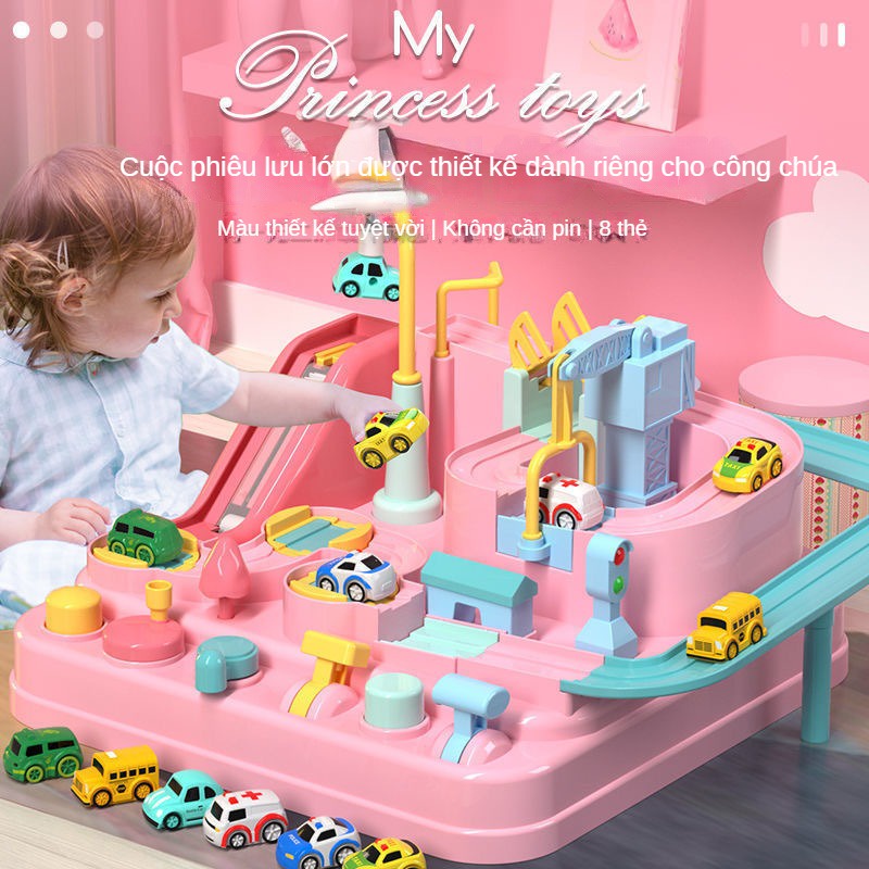 Bộ Đồ Chơi Đường Ray Xe Lửa Luyện Tập Trí Não Cho Bé