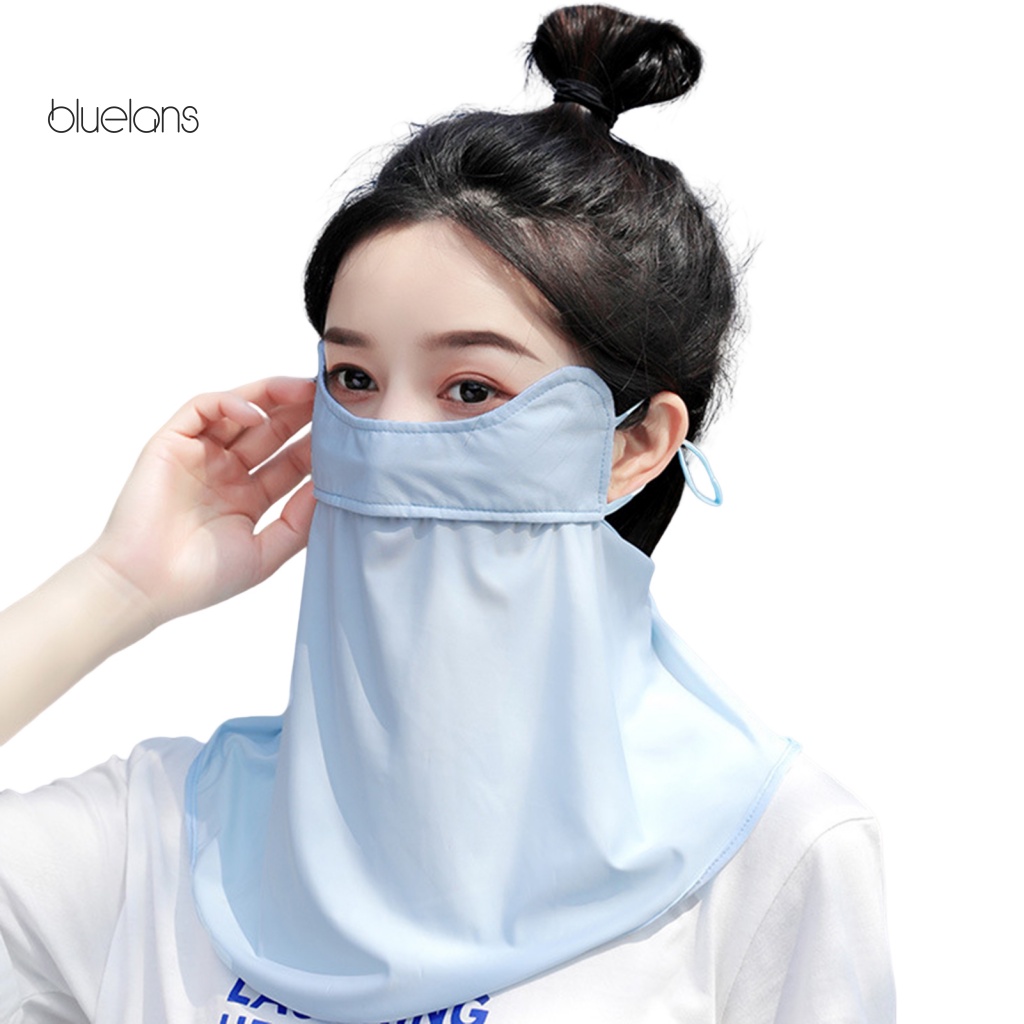 Khẩu Trang Chống Nắng Tia UV Thoáng Khí Thoải Mái Khi Đi Xe Đạp