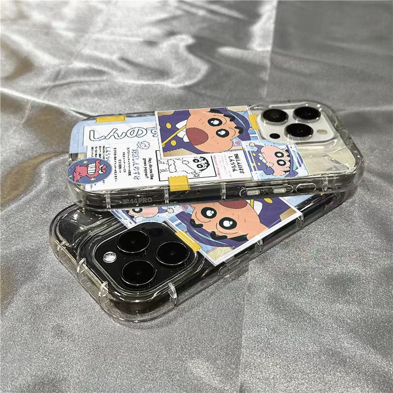 Ốp Điện Thoại Mềm Trong Suốt Họa Tiết Nhãn Hiệu Xiaoxin Dễ Thương Cho iPhone14promax 1312 / 11 7 / 8plus xr / sins DZSZ