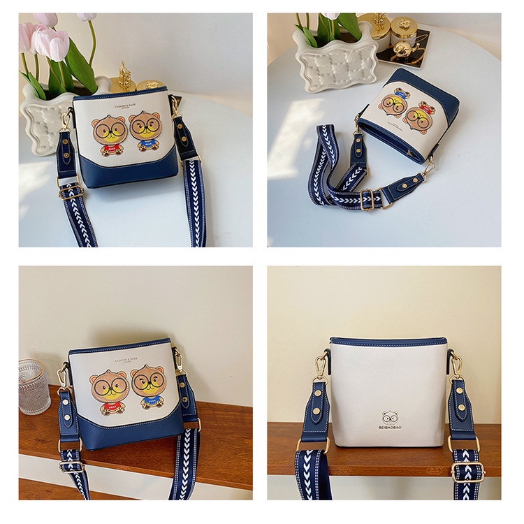 Túi Tote Đeo Vai Hình Gấu Dễ Thương Xinh Xắn