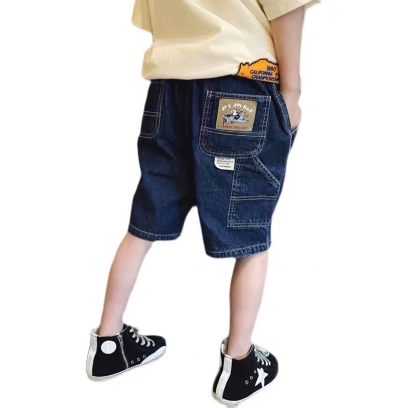 Quần jeans Lửng Thời Trang Dành Cho Bé Trai