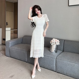 Đầm Chữ A Thắt Dây Eo Sang Trọng
