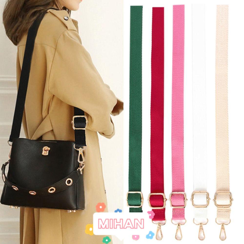 MIHAN1 Dây Đeo Túi Xách Thay Thế Bằng Cotton Thời Trang