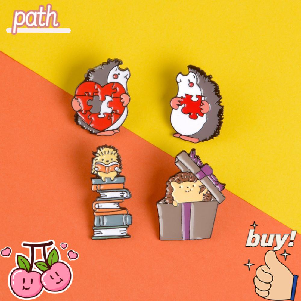 PATH Ghim Cài Áo Hình Động Vật Dễ Thương