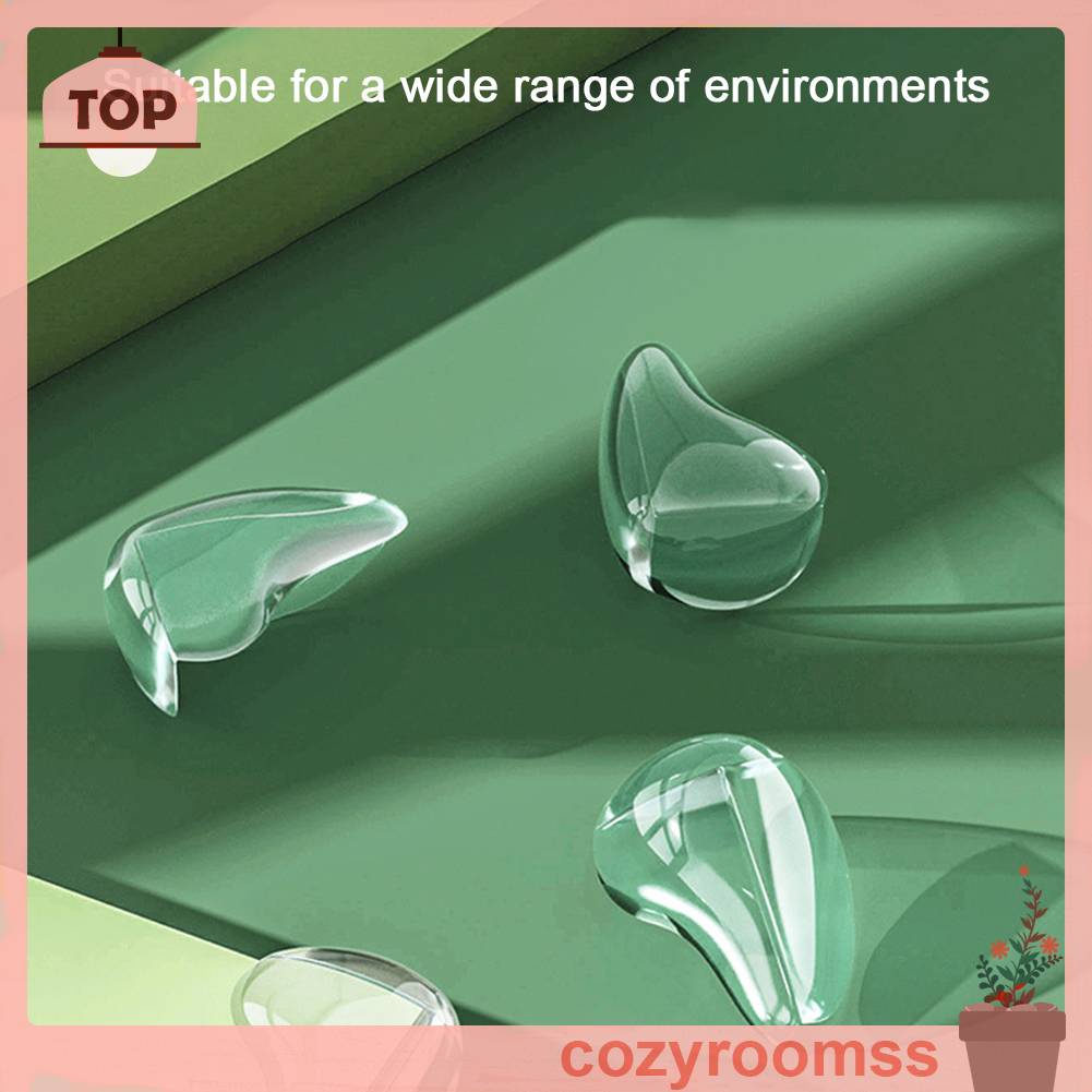 Bộ 10 Ốp Bọc Cạnh Bàn Bằng Silicon Bảo Vệ An Toàn Cho Bé