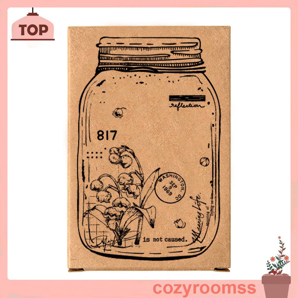 Con Dấu Bằng Cao Su Dùng Để Làm Thẻ Trang Trí Thủ Công